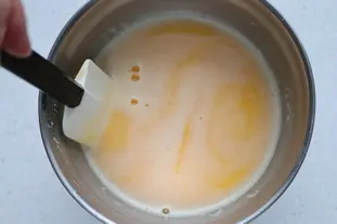 Crema pastelera con clementina : etape 25