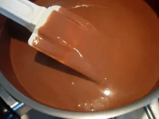 Crema de chocolate crujiente, mousse de café irlandés : etape 25