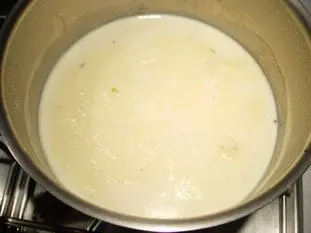 Verrine (vasito) de grosella negra, vainilla y limon verde : etape 25