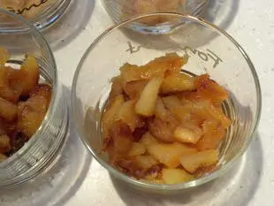 Pommes Tatin con crema de mascarpone : etape 25
