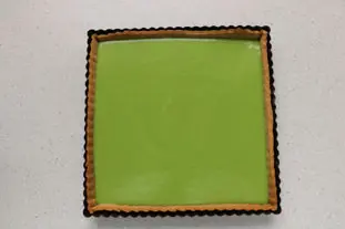 Tarta de merengue y limón verde