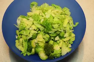 Verduras verdes a la sartén : etape 25