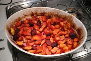 Zanahorias asadas a la provenzal : etape 25