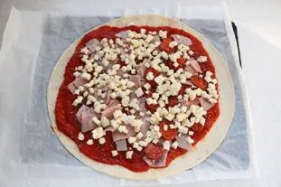 Pizza hojaldre express : etape 25