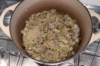 Sopa de alcachofas : etape 25