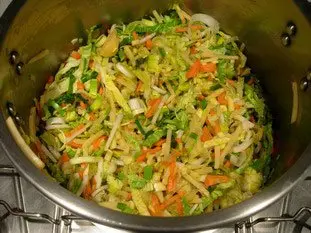 Sopa de verduras licuadas : etape 25