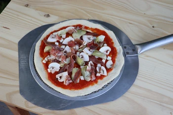 pizza lista para hornear