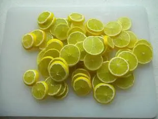 Limones confitados