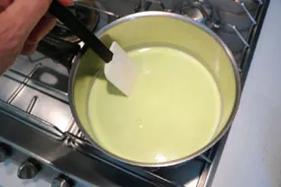 Crema pastelera de limon verde : etape 25