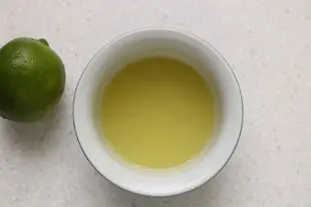Crema pastelera de limon verde : Foto de la etapa2