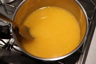 Crema pastelera con clementina : Foto de la etapa2