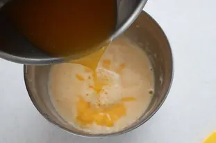 Crema pastelera con clementina