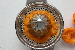 Crema chantillí con clementina : Foto de la etapa1