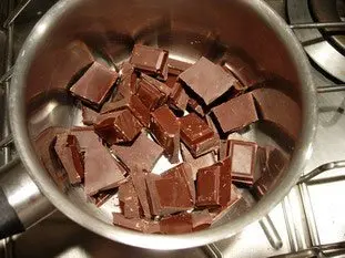Mousse de chocolate : Foto de la etapa1