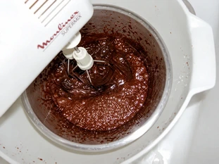 Chantilly de chocolate : Etapa 4