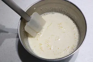 Crema pastelera al pistacho