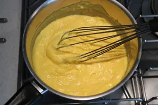 Crema pastelera al pistacho