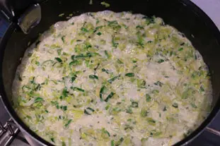 Fondue de puerros : Foto de la etapa7