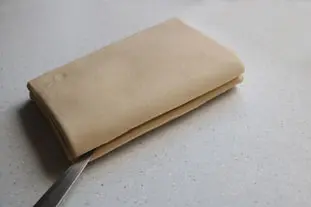 Masa hojaldrada fermentada (masa para cruasanes) : Foto de la etapa22