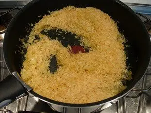 Arroz pilaf : Foto de la etapa3
