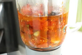 Salsa de tomate (con tomates frescos) : Foto de la etapa26