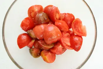 Salsa de tomate (con tomates frescos) : Foto de la etapa26