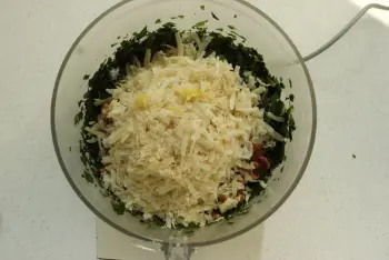 Pesto de hojas de remolacha