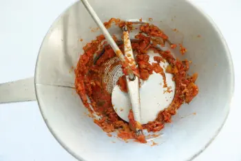 Salsa de tomate de fin de temporada : Etapa 11
