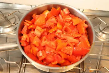 Salsa de tomate de fin de temporada : Etapa 5
