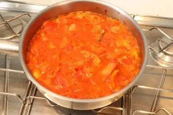 Salsa de tomate de fin de temporada : Etapa 7