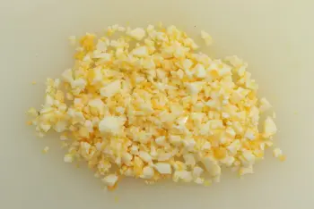 Salsa gribiche : Etapa 5