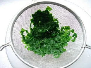 Salsa verde de perejil