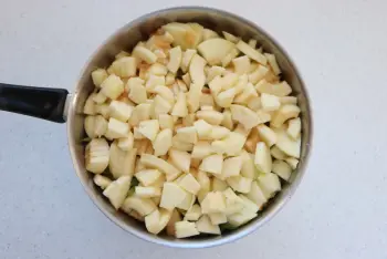 Compota de manzana con verbena : Etapa 4