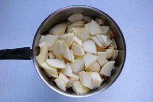 Compota de manzana : Foto de la etapa1