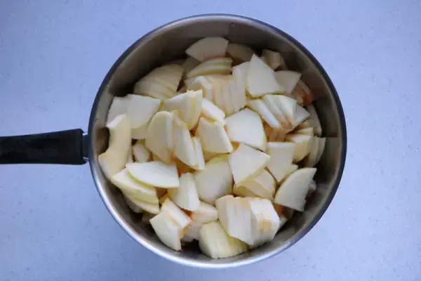 Compota de manzana