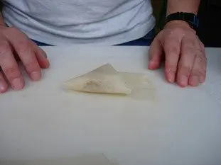 Samosas de peras y nueces caramelizadas : Foto de la etapa11