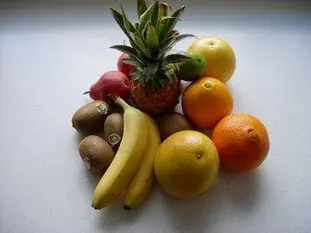 Ensalada de frutas : Foto de la etapa1