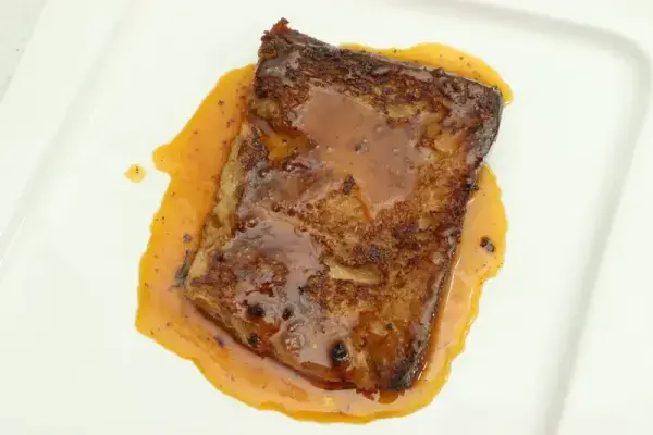 Brioche perdu de clementina y castañas