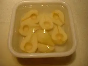 Peras salteadas con vainilla-naranja : Foto de la etapa2