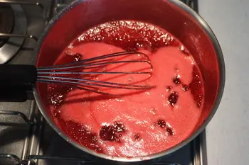 Pasta de fruta: Grosella negra : etape 25