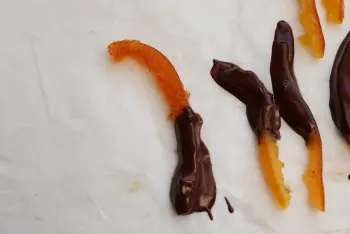 Naranjitas de chocolate para Erika
