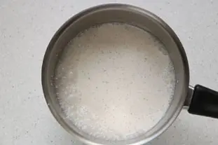Panna cotta de ciruelas y almendras : Foto de la etapa2