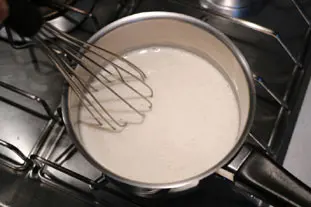 Panna cotta de ciruelas y almendras : Foto de la etapa3