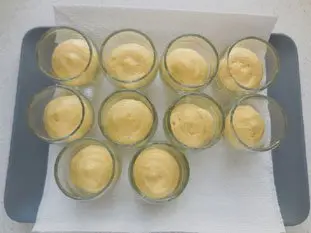 Vasos para tarta de merengue de limón