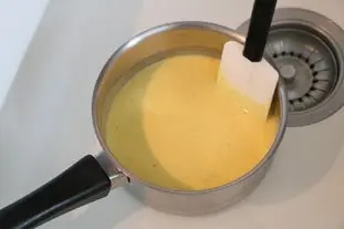 Crème brûlée de vainilla y chocolate : etape 25