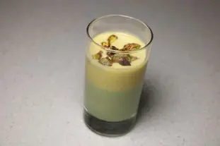 Panna cotta pistacho-vainilla