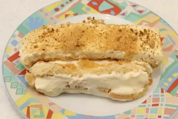 Tiramisú de manzana