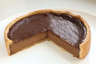 Flan parisino de chocolate