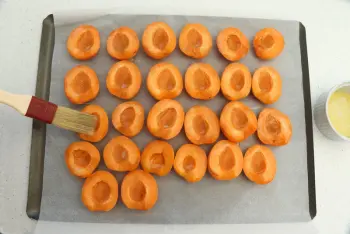 Albaricoques asados con verbena : Etapa 2