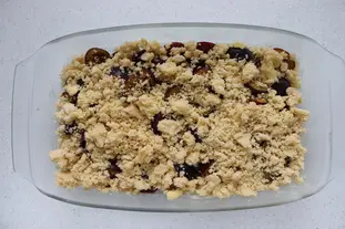 Crumble de ciruelas y avellanas : Foto de la etapa5